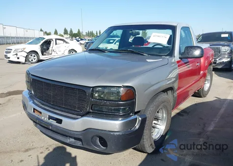 2002 Chevrolet Silverado 1500 Ls from USA, damaged, VIN 1GCEC14V72Z187776